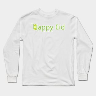 Happy Eid Mubarak Long Sleeve T-Shirt